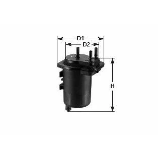 Abbildung von Kraftstofffilter CLEAN FILTERS MGC1690