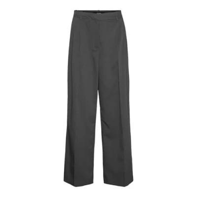 Abbildung von Vero Moda Vmnila Loose DAD Stoffhose, Damen, Größe: 38x32, Grey