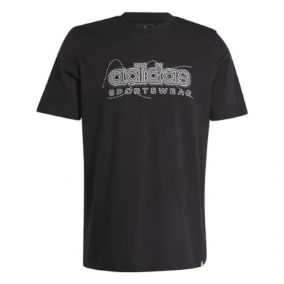 Abbildung von adidas Sportswear Growth Tshirt print, Herren, Größe: Large, Black