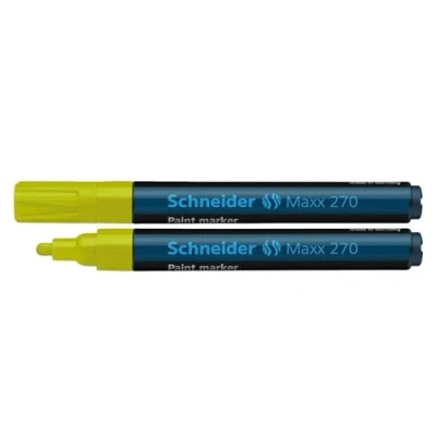 Abbildung von Olmarker SCHNEIDER Maxx 270, rund, 1 3mm, gelb, Stk.