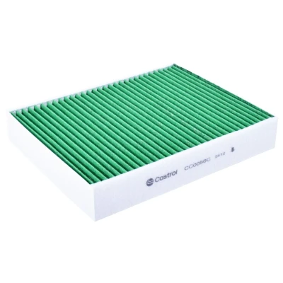 Abbildung von Castrol filters CC0056C Innenraumfilter Aktivkohlefilter, mit antibakterieller Wirkung 248mm 198mm 41mm BMW: 1 Schrägheck, 3 Touring, Limousine