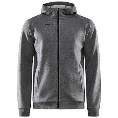 Abbildung von Craft CORE Soul Full Zip Hood M DK Grey Mela L