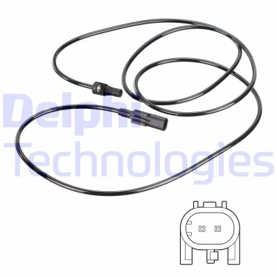 Abbildung von Sensor, Raddrehzahl DELPHI SS20795