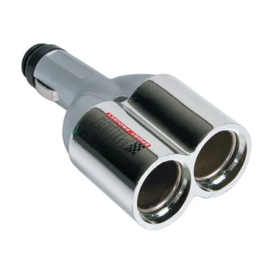 Abbildung von Pilot LA_39080 Zigarettenanzünder Doppelsteckdose, 12V, 1 x Stecker auf 2 Buchse