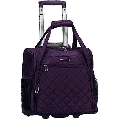 Abbildung von Rockland Melrose Untersitz Handgepäck mit Rollen, Violett, Carry On 15 Inch, Rollen