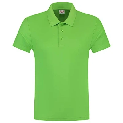 Abbildung von Tricorp 201003 Casual Poloshirt, 50% Gekämmte Baumwolle/50% Polyester, 180g/m², Limette, Größe 5XL