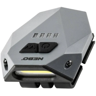 Abbildung von NEBO CAP LIGHT CLIPLAMPE LED WIEDERAUFLADBAR 50 LUMEN GRAU