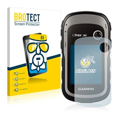 Abbildung von BROTECT Schutzglas für Garmin eTrex 30 Schutzfolie Panzer Folie Glas [Extrem Kratzfest 9H, Anti Fingerprint, Ultra Transparent]