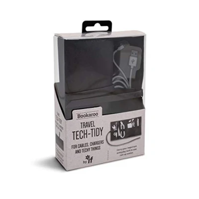 Abbildung von IF Bookaroo Travel Tech Tidy Black, 16 cm