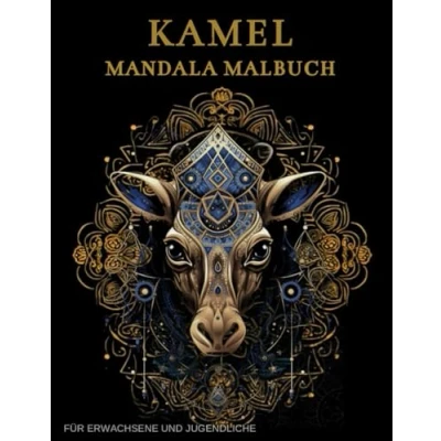 Abbildung von Kamel Mandala Malbuch Für Erwachsene und Jugendliche: Anti Stress Geschenke Stressabbau Entspannung