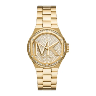Abbildung von Michael Kors Lennox Uhr goldcoloured, Damen, Größe: One Size, Gold coloured