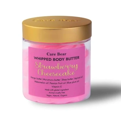 Abbildung von CareBear Whipped Body Butter, spendet Feuchtigkeit und pflegt die Haut, natürliche Inhaltsstoffe
