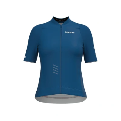 Abbildung von Radtrikot für Damen Petrol Blue Icon