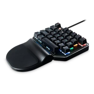 Abbildung von Mediarange Gaming Tastatur mit Kabel 27 Tasten 8 Farbodi schwarz MRGS100