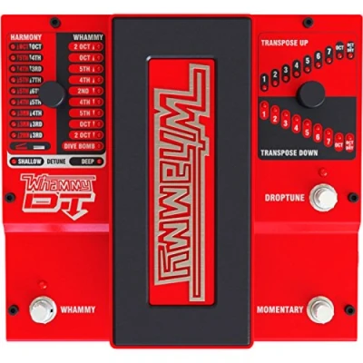 Abbildung von DigiTech Musikinstrumentenpedal, (Effekte, Modulationseffekte), Whammy DT Harmonizer/Detuner Modulations Effektgerät für Gitarren