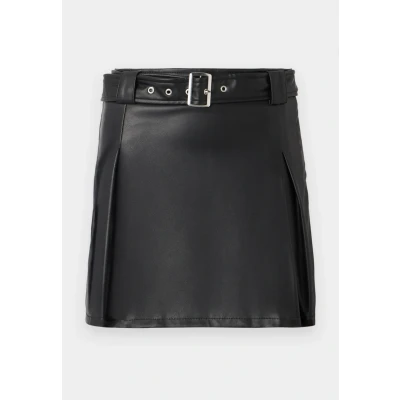 Abbildung von ONLY Onlheidi Short Pleat Skirt Alinienrock, Damen, Größe: Medium, Black