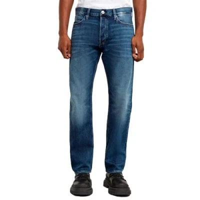 Abbildung von G STAR Dakota Regular Jeans Straight Leg, Herren, Größe: 33x30, Worn in waterspouts