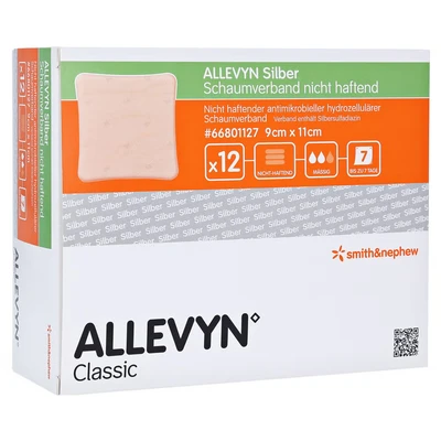 Abbildung von Allevyn Silber Schaumverb.9x11 cm nicht 12 St