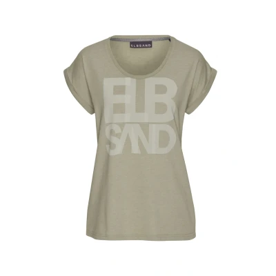 Abbildung von Elbsand T Shirt &quot;Eldis&quot;, mit Logodruck, Kurzarmshirt aus Baumwoll Mix, sportlich casual