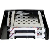 Abbildung von 3.5&quot; Wechselrahmen für 2x 2,5&quot; SATA HDD