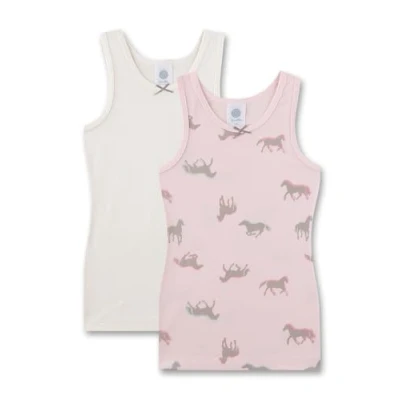 Abbildung von Sanetta Unterhemd/shirt für Kinder, Größe: 140, Rosé