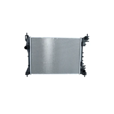 Abbildung von NRF 53834 Kühler, Motorkühlung Aluminium 540 398 22 Kühlrippen gelötet OPEL: Combo D Kasten / Kombi, FIAT: Doblo II ALFA ROMEO: MiTo