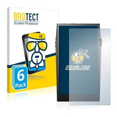 Abbildung von BROTECT Schutzglas für Astell&amp;Kern A&amp;ultima SP3000 (6 Stück) Schutzfolie Panzer Folie Glas [Extrem Kratzfest 9H, Anti Fingerprint,