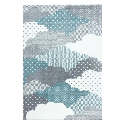 Abbildung von Teppich, BAMBI 0820, BLUE, 160 x 230 cm