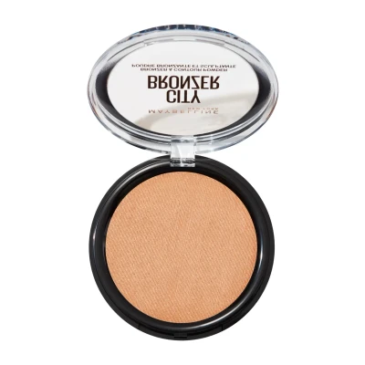 Abbildung von Maybelline New York CITY Bronze Puder Bronzer, Damen, Größe: 8 g, 200 medium cool