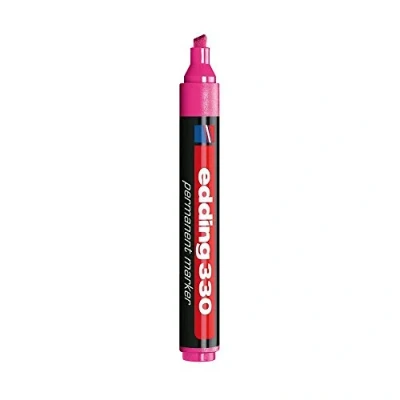 Abbildung von 10 x edding Permanentmarker 330 rosa