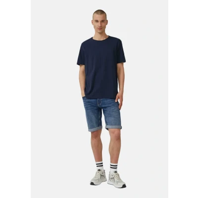 Abbildung von QS JOHN MID RISE Jeans Shorts, Herren, Größe: 29, Dunkelblau