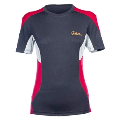 Abbildung von Great Escapes SAVO Damen T Shirt Large Persian Red/White