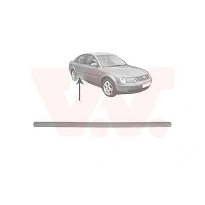 Abbildung von VAN WEZEL 5836406 Zierleisten VOLKSWAGEN: Passat B5 GP Variant, Limousine, Variant