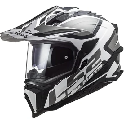 Abbildung von LS2, Motocross Helm EXPLORER ALTER Matt Black White, XXL