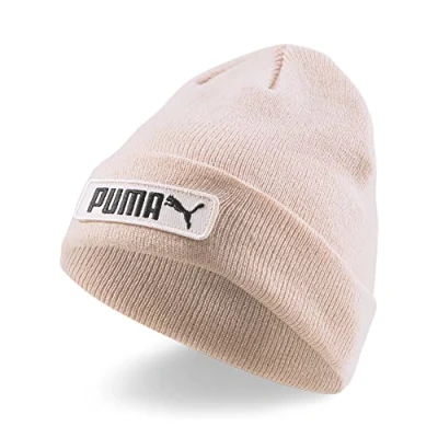 Abbildung von PUMA Unisex Classic Cuff Beanie Baskenmütze, Pink, One Size
