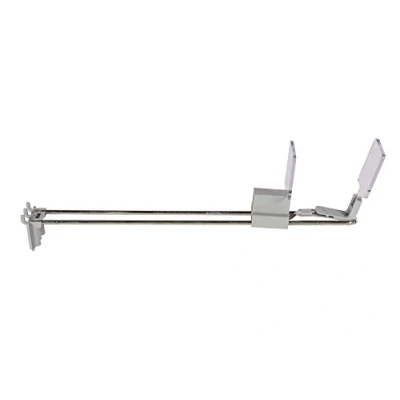 Abbildung von VKF Renzel GmbH 10er Set Warenpusher inkl. Feder, Haken (400 mm) und Lochwandadapter