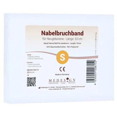 Abbildung von Nabelbruchband für Neugeborene 1 St