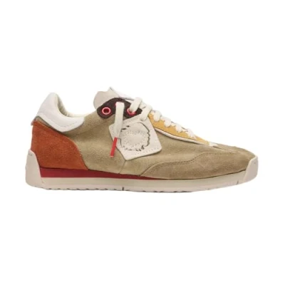 Abbildung von Satorisan Ensō Suede Casual Sneaker Herren und Damen Vintage Leder Sportschuhe Farbe Driftwood Größe 45