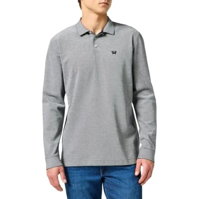 Abbildung von Wrangler Refined Poloshirt, Herren, Größe: Medium, Black