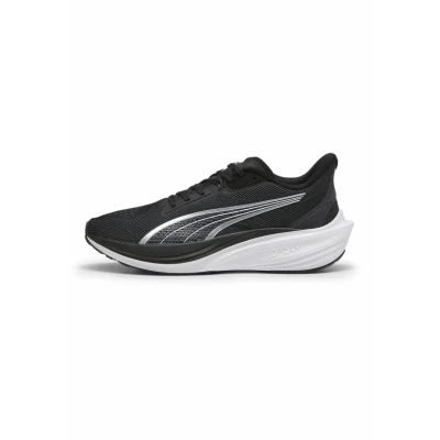 Abbildung von PUMA Unisex Darter Pro Road Running Shoe, Black White, 36 EU