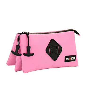Abbildung von PRODG Pink Smart Dreifach Federmäppchen, Rosa