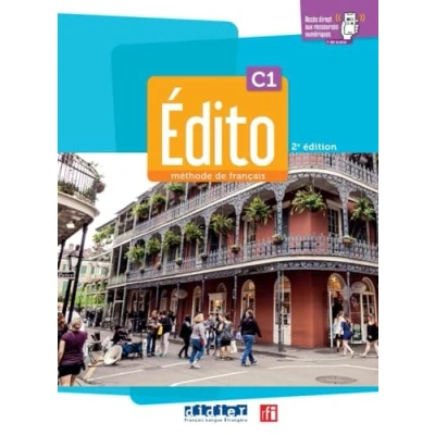 Abbildung von Édito C1, 2e édition: Méthode de français. Livre l&#039;élève + Cahier d&#039;activités