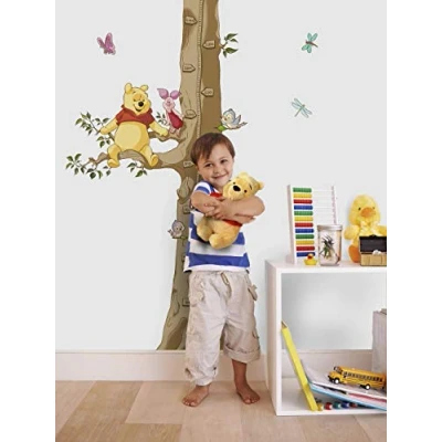 Abbildung von Komar Wandtattoo Winnie the Pooh Size Größe 100 x 70 cm (8 St), Künstler: Disney, selbstklebend, Wandsticker, Kinderzimmer