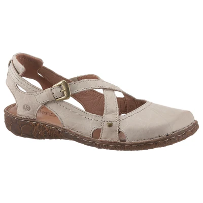 Abbildung von Josef Seibel Riemensandalette, Damen, Größe: 41, Creme Schuhe