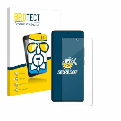 Abbildung von BROTECT Schutzglas für Xiaomi Poco F7 Pro Schutzfolie Panzer Folie Glas [Extrem Kratzfest 9H, Anti Fingerprint, Ultra Transparent]