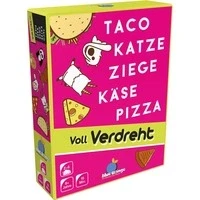Abbildung von Blue Orange Games Spiel BLOD0104 Taco Katze Ziege Käse Pizza: Voll Verdreht,..., Familienspiel, Reaktionsspiel