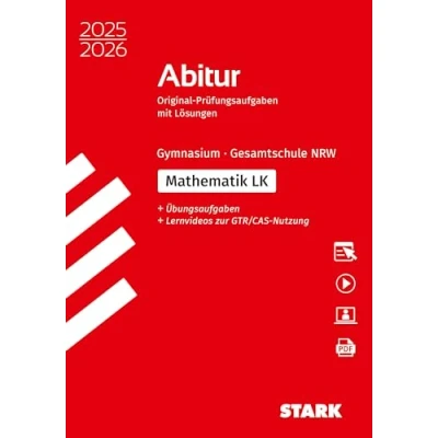 Abbildung von STARK Abiturprüfung NRW 2025/26 Mathematik LK