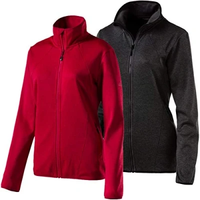 Abbildung von McKINLEY Damen Roto II Fleecejacke, Anthracite/Black, 40