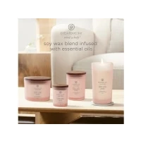 Abbildung von Chesapeake Bay Duftkerze Stillness + Purity Aromatherapie Kerze, 3 Docht Tumbler Brenndauer: bis zu 24 Stunden Mind &amp; Body Kollektion
