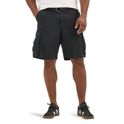Abbildung von Lee Men&#039;s Big and Tall New Belted Wyoming Cargo Short, Black, 44